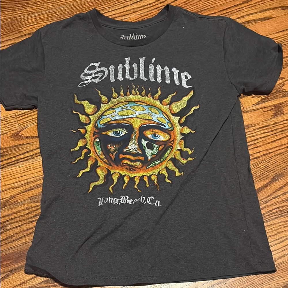 Sublime Graphic T-Shirt in Charcoal